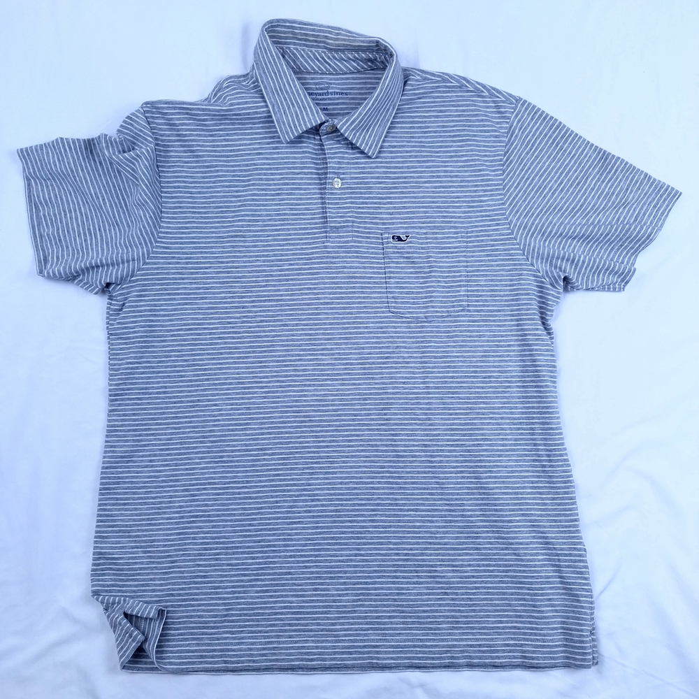 Vineyard Vines Blue Polo Shirt Classic Style